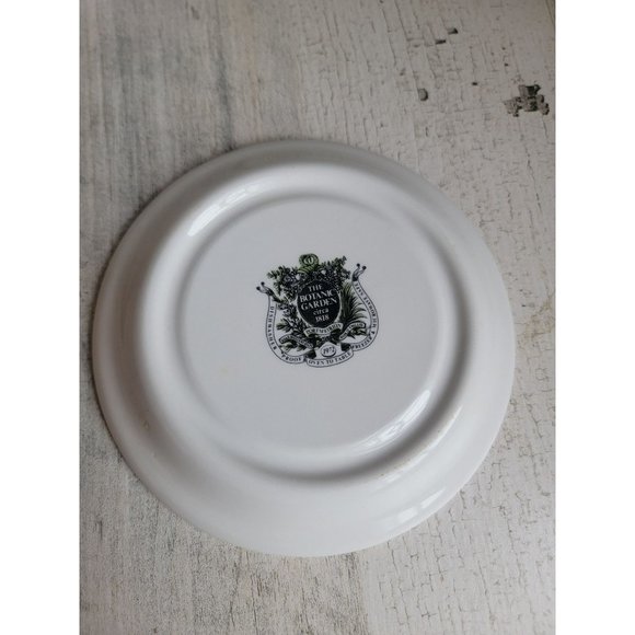 Portmeirion Botanic AS IS leaf rimmed 5" tea cup plate - Picture 4 of 5